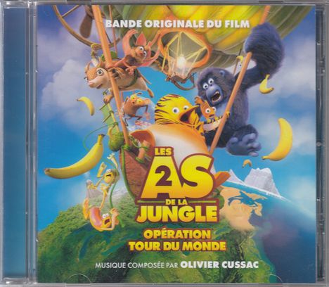 Filmmusik: Les As De La Jungle 2: Opération Tour Du Monde/Les As De La Jungle: A La Rescousse!, CD