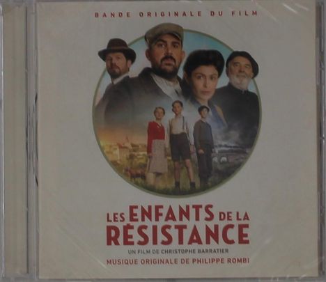 CD-Hülle mit Text "Les Enfants de la Résistance". Fünf Figuren, darunter drei Kinder, vor einer ländlichen Kulisse.