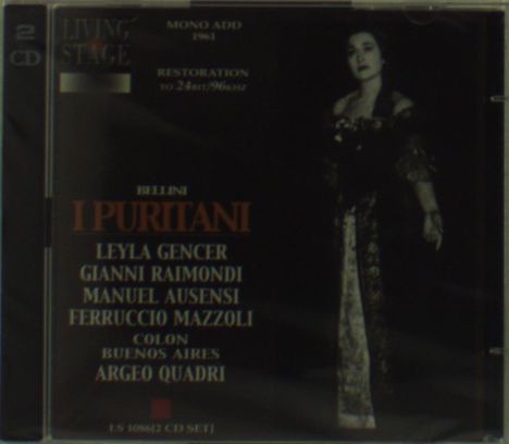 Vincenzo Bellini (1801-1835): I Puritani, 2 CDs