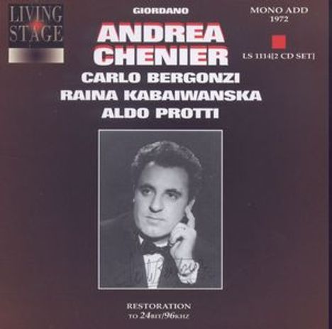 Umberto Giordano (1867-1948): Andrea Chenier, 2 CDs