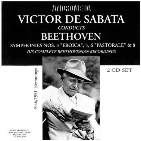 Ludwig van Beethoven (1770-1827): Symphonien Nr.5,6,8, 2 CDs