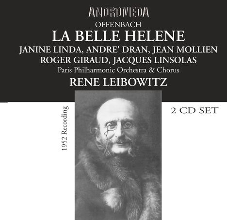 Jacques Offenbach (1819-1880): La belle Helene, 2 CDs