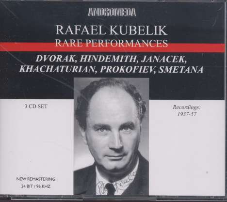Rafael Kubelik - Rare Performances, 3 CDs