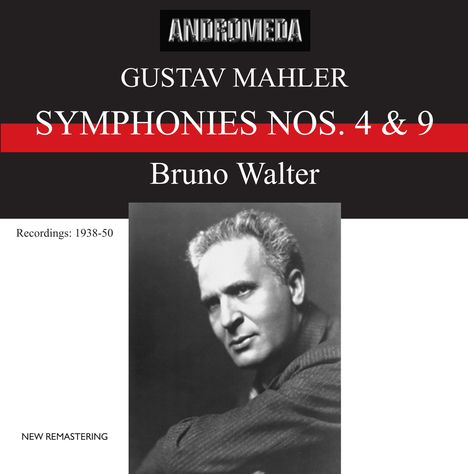 Gustav Mahler (1860-1911): Symphonien Nr.4 &amp; 9, 2 CDs