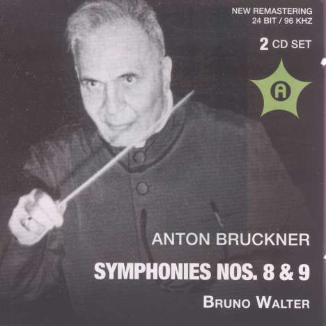 Anton Bruckner (1824-1896): Symphonien Nr.8 &amp; 9, 2 CDs