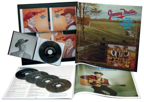 Jimmy Martin: Jimmy Martin &amp; The Sunny Mountain Boys, 5 CDs