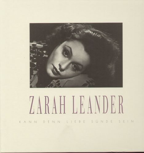 Zarah Leander: Kann denn Liebe Sünde sein, 8 CDs