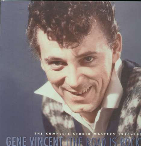 Gene Vincent: The Road Is Rocky - The Complete Studio Masters 1956 - 1971, 8 CDs