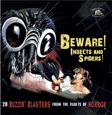 Beware! Insects and Spiders! - 28 Buzzin' Blasters From The Vaults Of Horror, CD