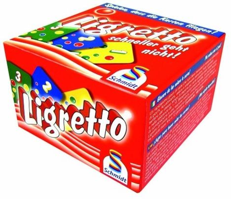 Ligretto rot, Spiele