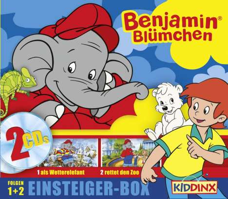 Elfie Donnelly: Benjamin Blümchen (Folge 1+2) Die Einsteiger-Box, 2 CDs