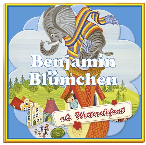 Elfie Donnelly: Benjamin Blümchen als Wetterelefant, 1 Vinyl-Schallplatte, LP