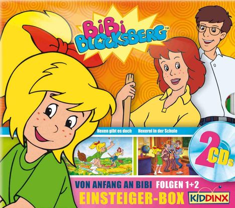 Elfie Donnelly: Bibi Blocksberg (Folge 1&2) Einsteigerbox, 2 CDs