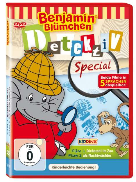 Benjamin Blümchen - Detektiv-Special, DVD