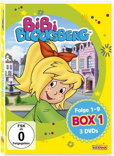 Bibi Blocksberg Box 1, 3 DVDs