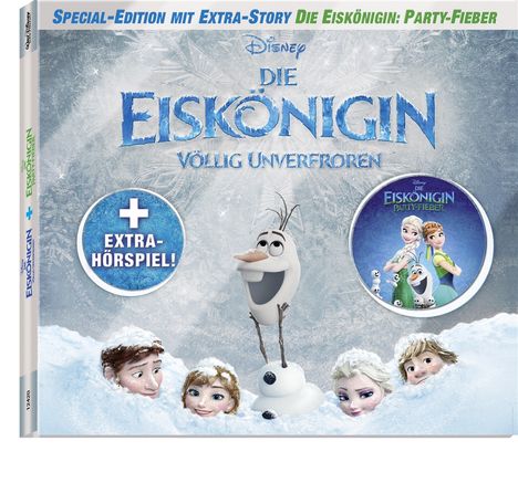 Disney - Die Eiskönigin: Partyfieber, 1 CD und 1 Maxi-CD