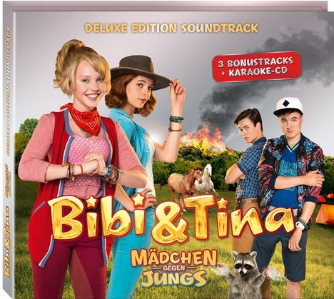 Filmmusik: Bibi und Tina. Der Soundtrack zum 3. Kinofilm/ Deluxe-Edition. Mädchen gegen Jungs, 2 CDs