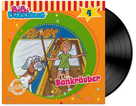 Bibi Blocksberg: Bibi Blocksberg (Folge 4) Der Bankräuber (Retro Edition auf Vinyl), LP