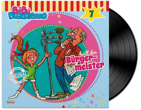 Bibi Blocksberg: Bibi Blocksberg (Folge 7) Heilt den Bürgermeister (Retro Edition auf Vinyl), LP