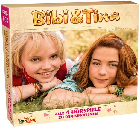 Bibi und Tina: Die Kinofilm-Fanbox, 4 CDs