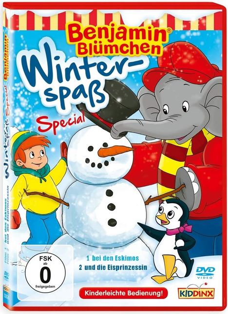 Benjamin Blümchen: Winterspaß, DVD