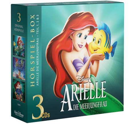 Disney: Arielle Trilogie, 3 CDs