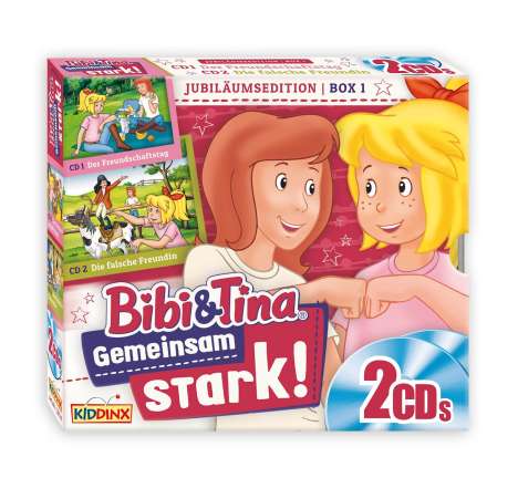 Bibi &amp; Tina: Jubiläumsedition Box 01 - Gemeinsam stark!, 2 CDs