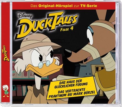 Disney / Ducktales 04: Das Haus der Glücklichen Fügung / Das vertrackte Praktikum bei Mark Bürzel, CD