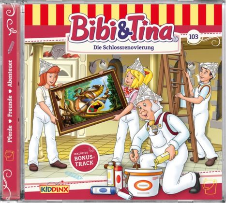 Bibi und Tina 103: Die Schlossrenovierung, CD