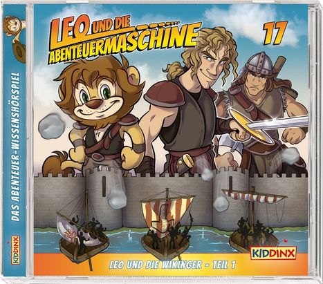 Leo &amp; die Abenteuermaschine Folge 17: Leo und die Wikinger Teil 1, CD