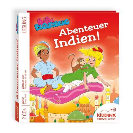 Doris Riedl: Bibi Blocksberg:  Abenteuer Indien!, 2 CDs