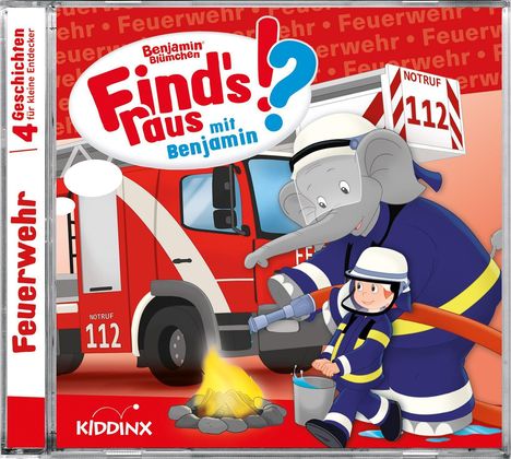 Find's raus mit Benjamin (05) Feuerwehr, CD