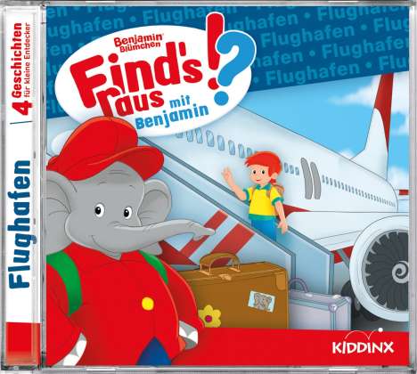 Find's raus mit Benjamin (10) Flughafen, CD