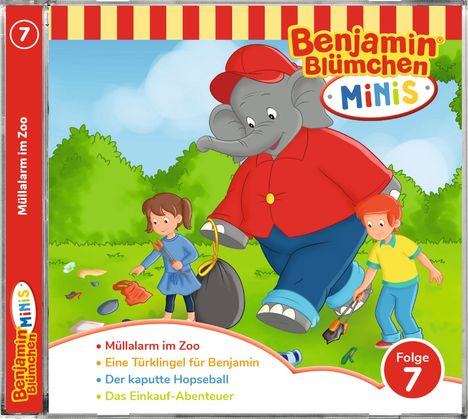 Benjamin Blümchen Minis 07: Müllalarm im Zoo, CD