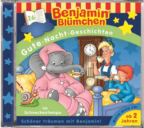 Benjamin Blümchen Folge 26: Im Schneckentempo, CD