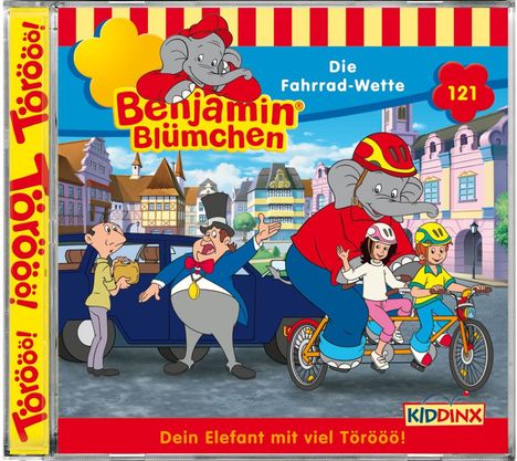 Benjamin Blümchen 121. Die Fahrrad-Wette, CD