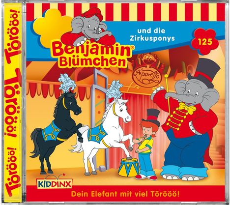 Benjamin Blümchen 125 und die Zirkusponys, CD