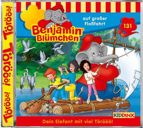 Benjamin Blümchen 131. Auf großer Floßfahrt, CD