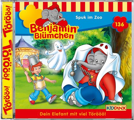 Benjamin Blümchen 136. Spuk im Zoo, CD