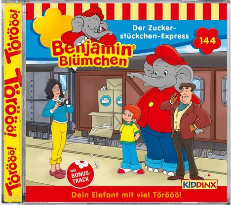 Benjamin Blümchen 144. Der Zuckerstückchen-Express, CD
