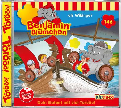 Benjamin Blümchen 146. als Wikinger, CD