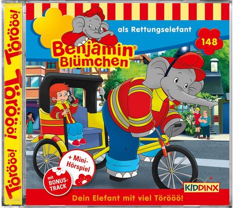 Benjamin Blümchen 148. als Rettungselefant, CD