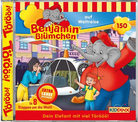 Benjamin Blümchen 150. auf Weltreise, CD