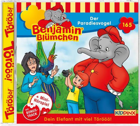 Benjamin Blümchen (Folge 165) Der Paradiesvogel, CD