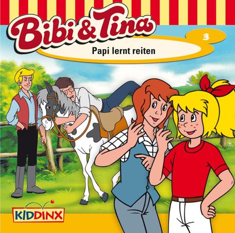 Ulf Tiehm: Bibi und Tina 03. Papi lernt reiten, CD