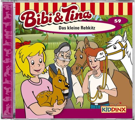 Ulf Tiehm: Bibi und Tina 59. Das kleine Rehkitz, CD