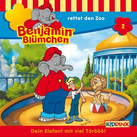 Benjamin Blümchen 002 ... rettet den Zoo, CD