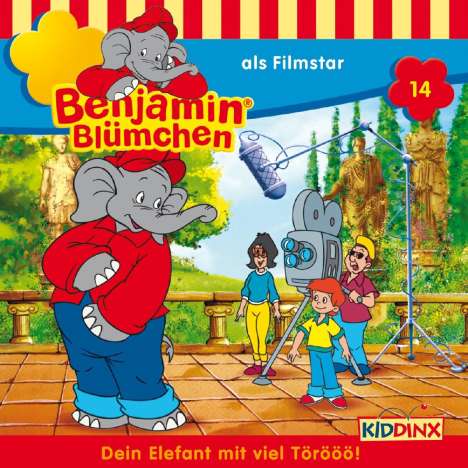 Elfie Donnelly: Benjamin Blümchen (Folge 14) ...als Filmstar, CD