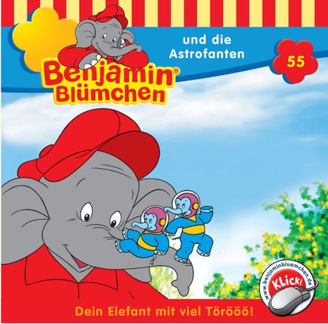 Elfie Donnelly: Benjamin Blümchen (Folge 55) ... Astrofanten, CD