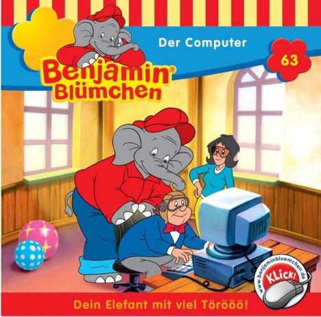 Benjamin Blümchen 063. Der Computer, CD